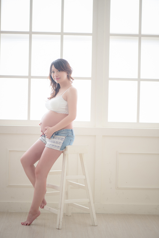 孕婦寫真,新生,寶寶,懷孕,法鬥攝影棚,小清新,親子,全家福